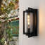 Lampe murale d'extérieur 14 "pour la maison, le patio, la porte d'entrée et la lampe extérieure permanente pour le garage-122442367