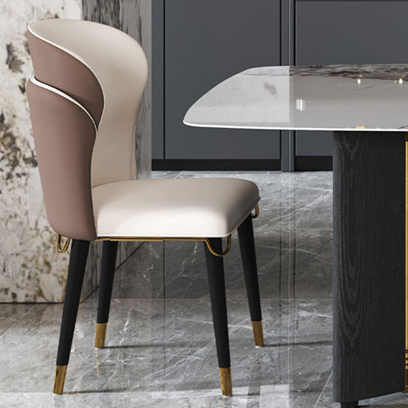 Charmante table de salle à manger en pierre frittée, H 29,53 po x L 70,87 po x l 35,43 po
