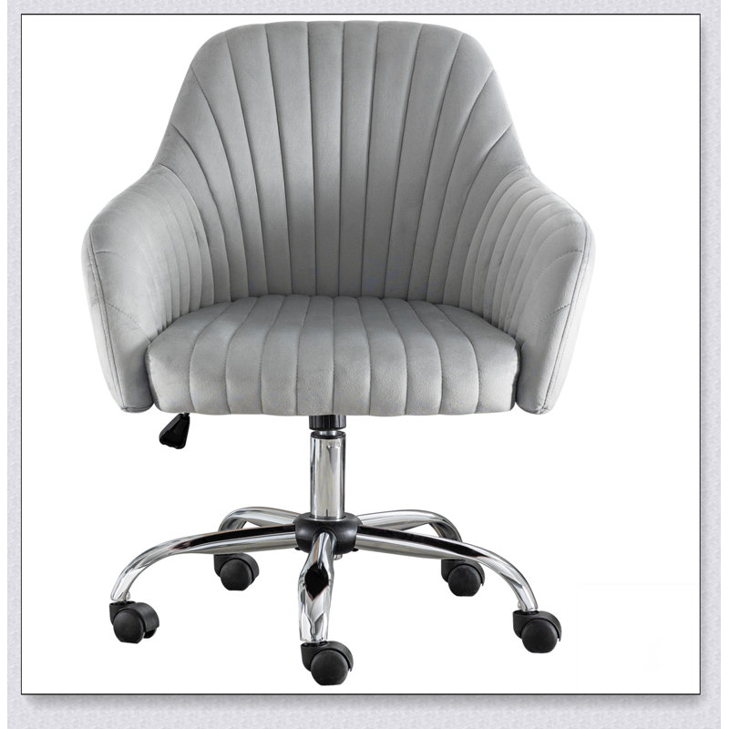 Chaise d'appoint Chaise de loisir moderne à hauteur réglable en velours, Rose