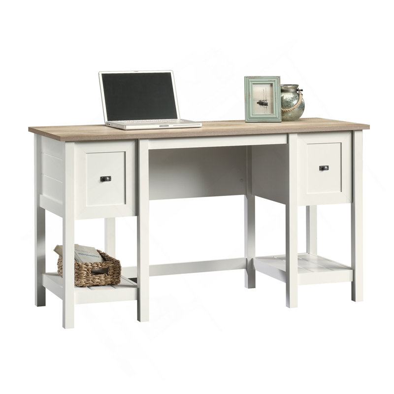 Desk, White Finish