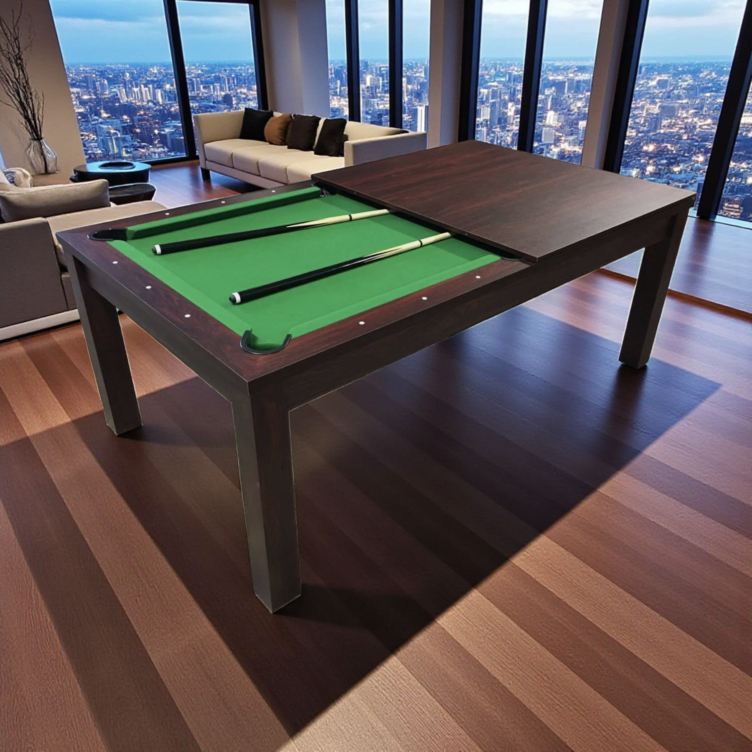Snickers Pool Table Simba USA Inc Missisipi Model Snooker Full Accessories 7' Pool Table ...