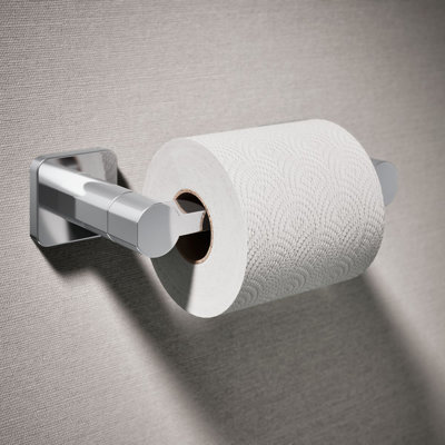 Parallel Pivoting Toilet Paper Holder, Wall-Mount Bathroom Toilet Paper Holder