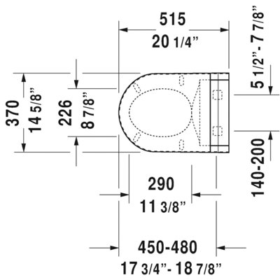 SensoWash Starck Elongated Toilet Seat