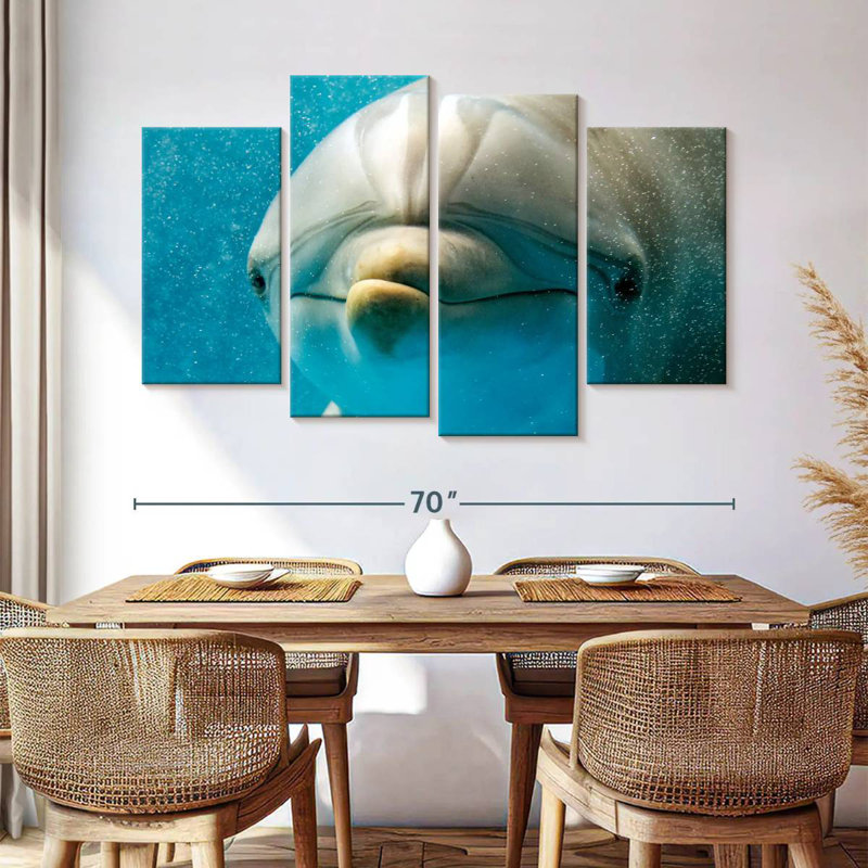 Nosy Dolphin, 42" H x 68" W