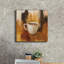  «Abstract Coffee 2» par Silvia Vassileva, art mural sur toile, 18 po x 18 po-700283493