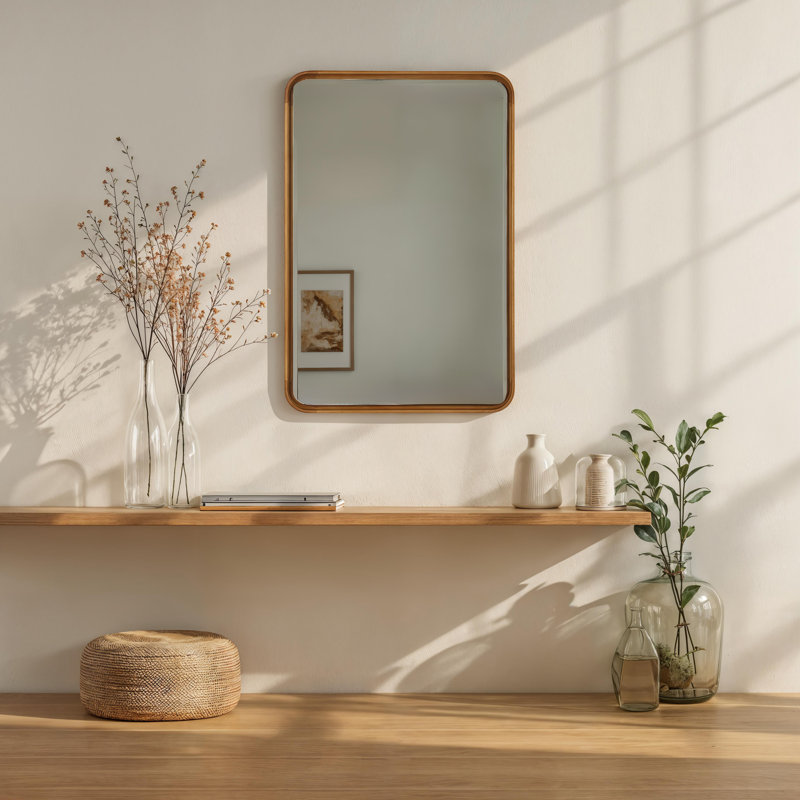 Tillie, 36 po x 24 po, Bois naturel