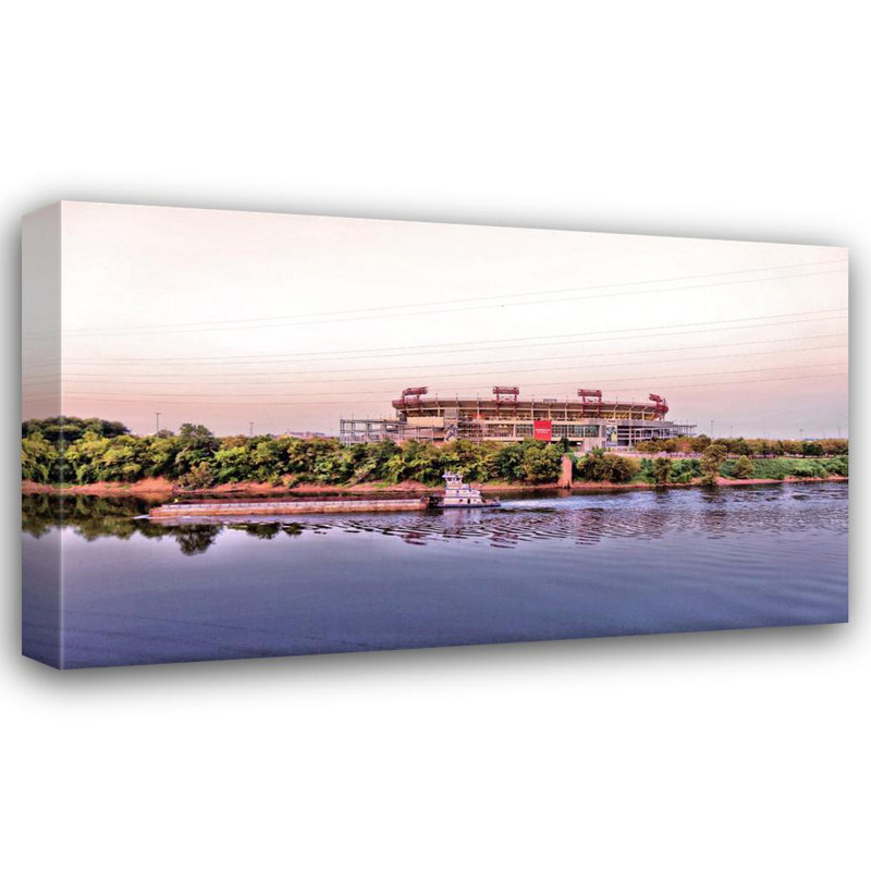 Nissan Stadium, 29" H x 48" W