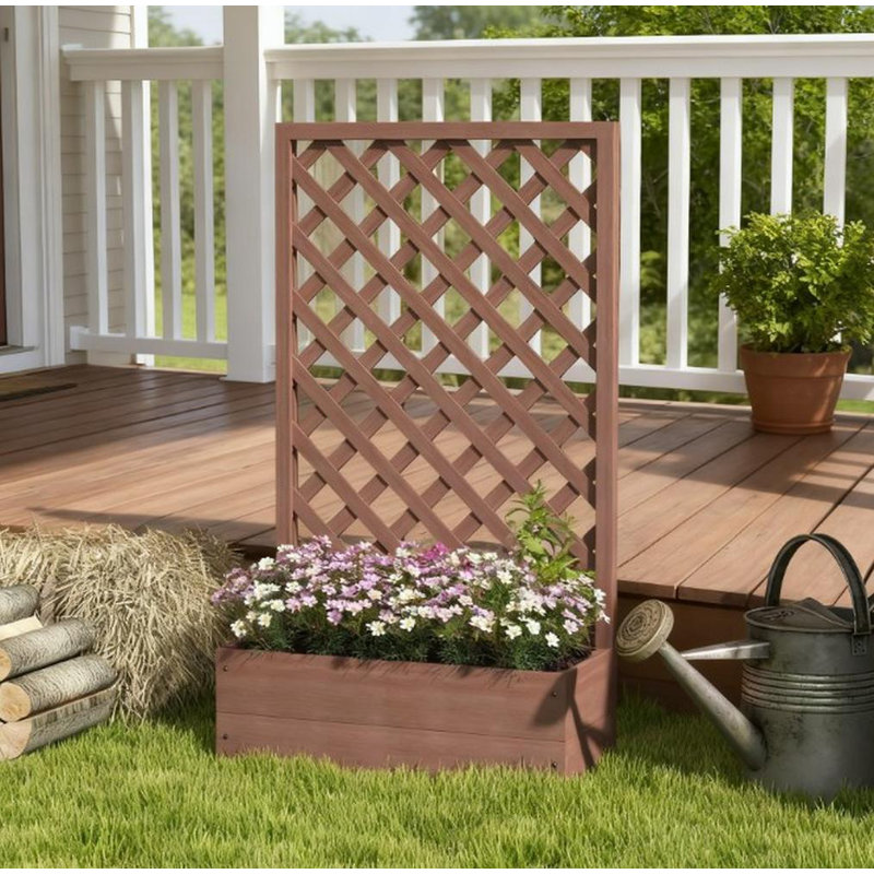 Raised Garden Bed (Light Brown)