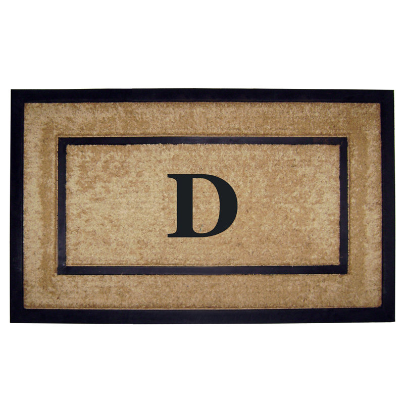 Tapis de porte antidérapant pour l'extérieur, L 22 po x L 36 po, D
