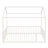 Low Profile House Bed With And Enclosed Fence-858432762-858432763