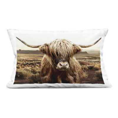 Coussin décoratif imprimé Rugged