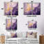 Mauve et or marbré, nuages d'encre I - fractales abstraites, impressions sur toile-1983037827-1983037825-1983037838