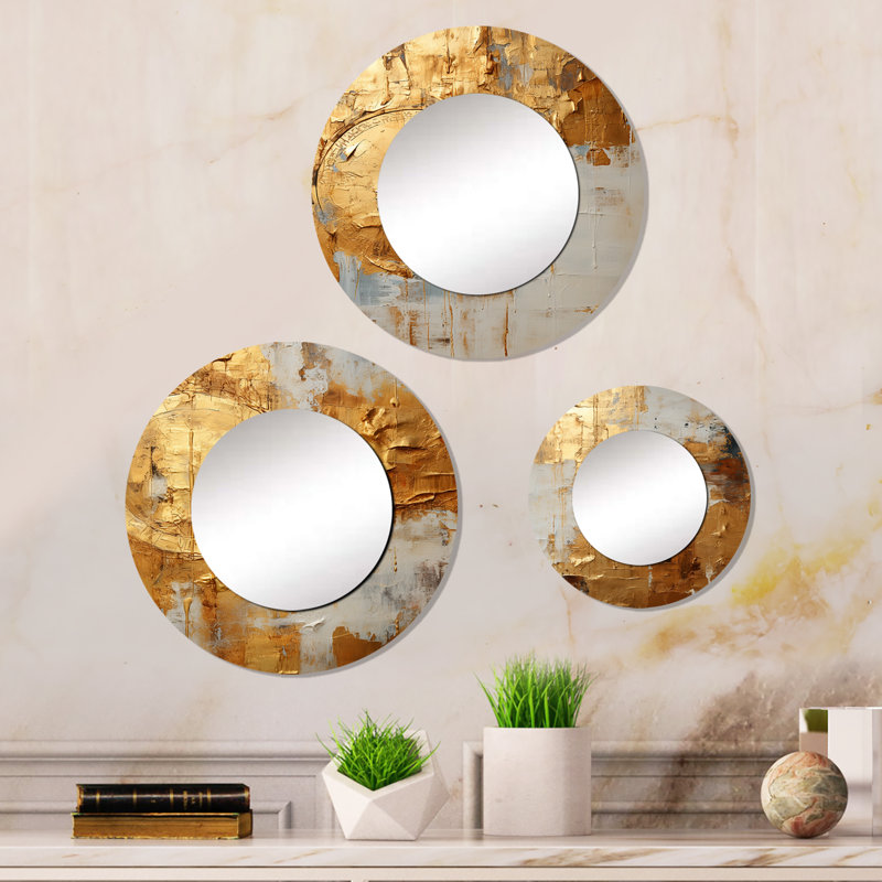 Metal Round Mirror