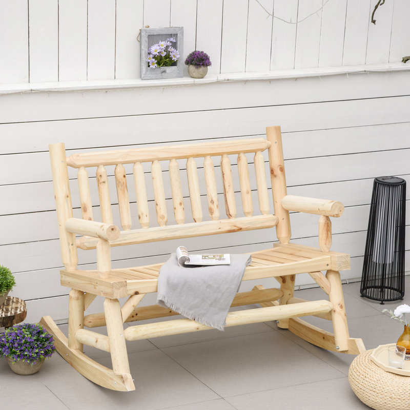 Chaise berçante pour 2 personnes