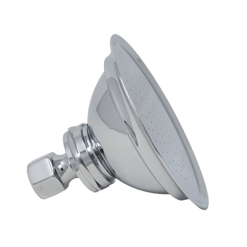Shower Head 4-Inch Diameter with 1.75 GPM and Solid Brass Strom Living, Chrome