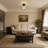 7-Inch Crystal Semi-Flush Mount Ceiling Light For Bedroom Hallway Entryway-663711557-682537484