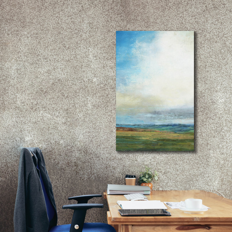 «Blue Skies» par Suzanne Nicoll, H 40 po x l 26 po