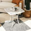 Square Outdoor Side Table With Umbrella Hole , 54cm cm W 54cm cm D