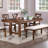 1pc Bench Only Finish Solid wood Contemporary Style Kitchen Dining Room Furniture Seating-1033017225