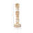 Glass and Crystal Taper Holder or Pillar Holder in Glam Modern Style with Geometric Design and Sleek Contemporary Silhouette for Elegant Display and Stylish Accent Decor-1114181813