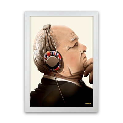 Churchill Headphones - Print