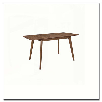 Natural Walnut Rectangular Dining Table