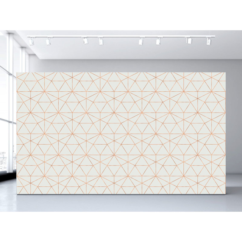 Graphic Quartz Geometric Roll, Rose/Rose Gold