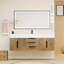 Finition du meuble-lavabo mural simple 60 po Jessica-72495629