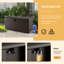 Costway 100 en brun-128495342