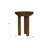 Ebern Designs Mango Wood 3-Leg Side Table-1503997261