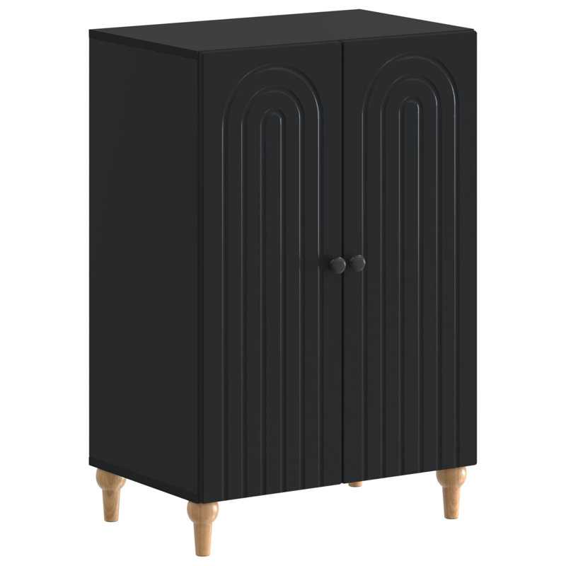 Shoe Storage Cabinet, Black
