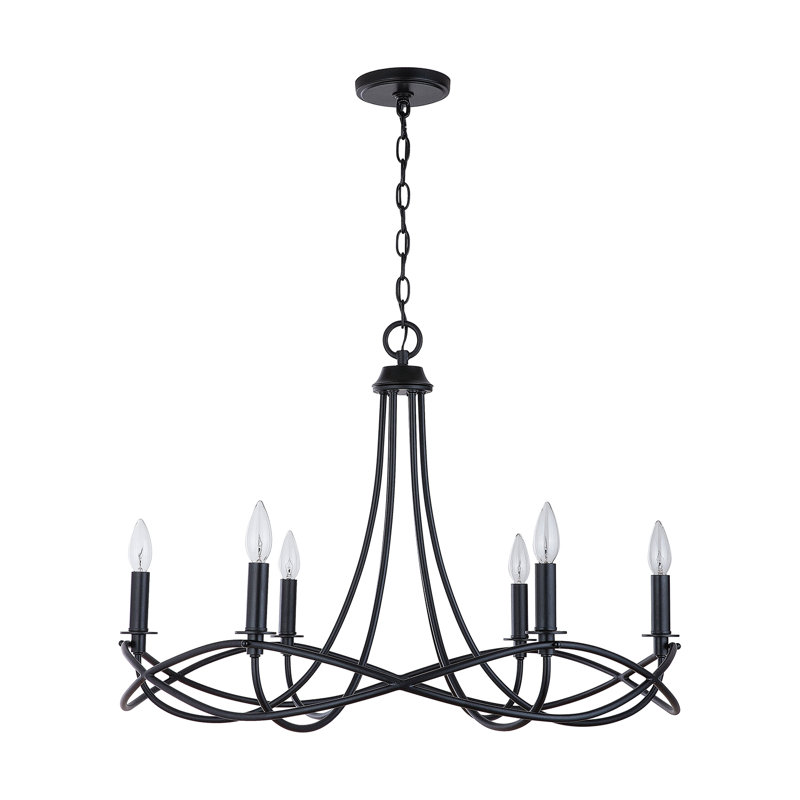 6 - Light Dimmable Classic / Traditional Chandelier