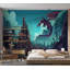 Papier peint de qualité supérieure - Château dragon fantastique-588915922