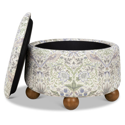 Morris & Co. x Namesake Tuffet Storage Ottoman by Namesake