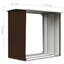 Log Storage Shed Galvanised Steel-792939705