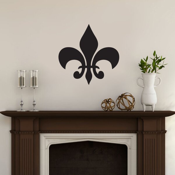 French Fleur De Lys stencil pattern for DIY decorating projects, accent  walls and furniture