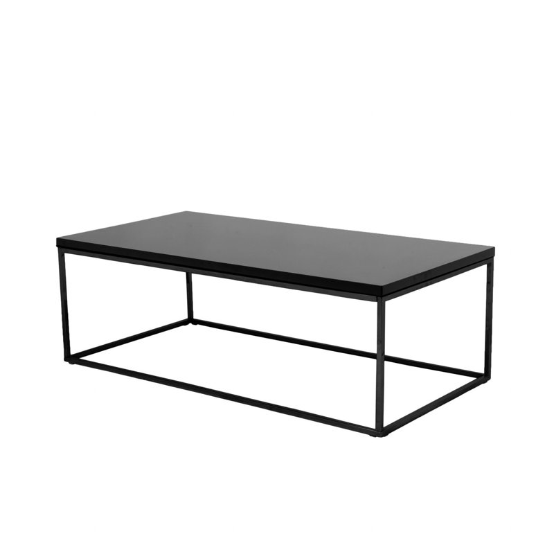Table basse Kylie, Noir, Noir