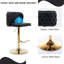 Tabouret de bar pivotant à hauteur réglable Zager-427454290