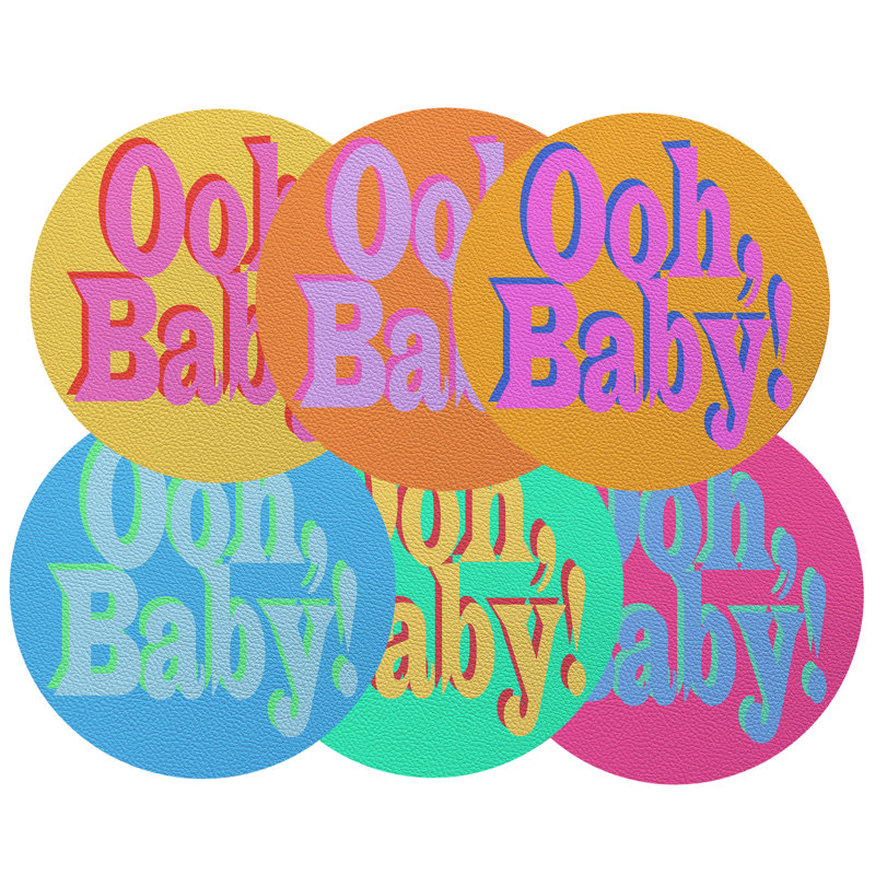 Ooh Baby 16'' Vinyl Placemat