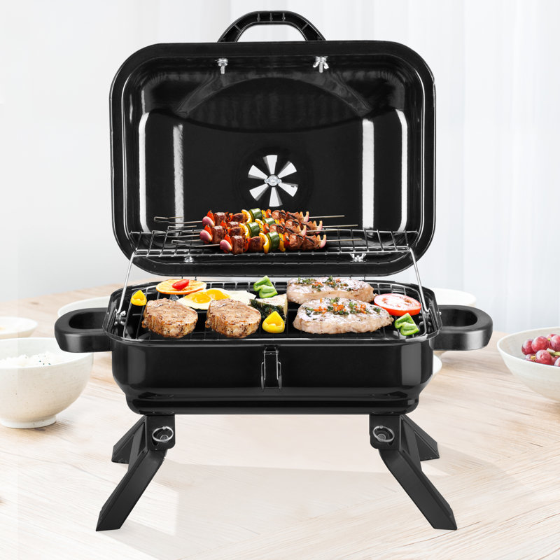 GDY 23.82'' W Portable Charcoal Grill