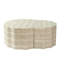 Ensemble de 2 tables basses rondes gigognes
