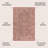 Leonora Bohemian Textured Weave Floral Red/Taupe Indoor/Outdoor Rug-527364762