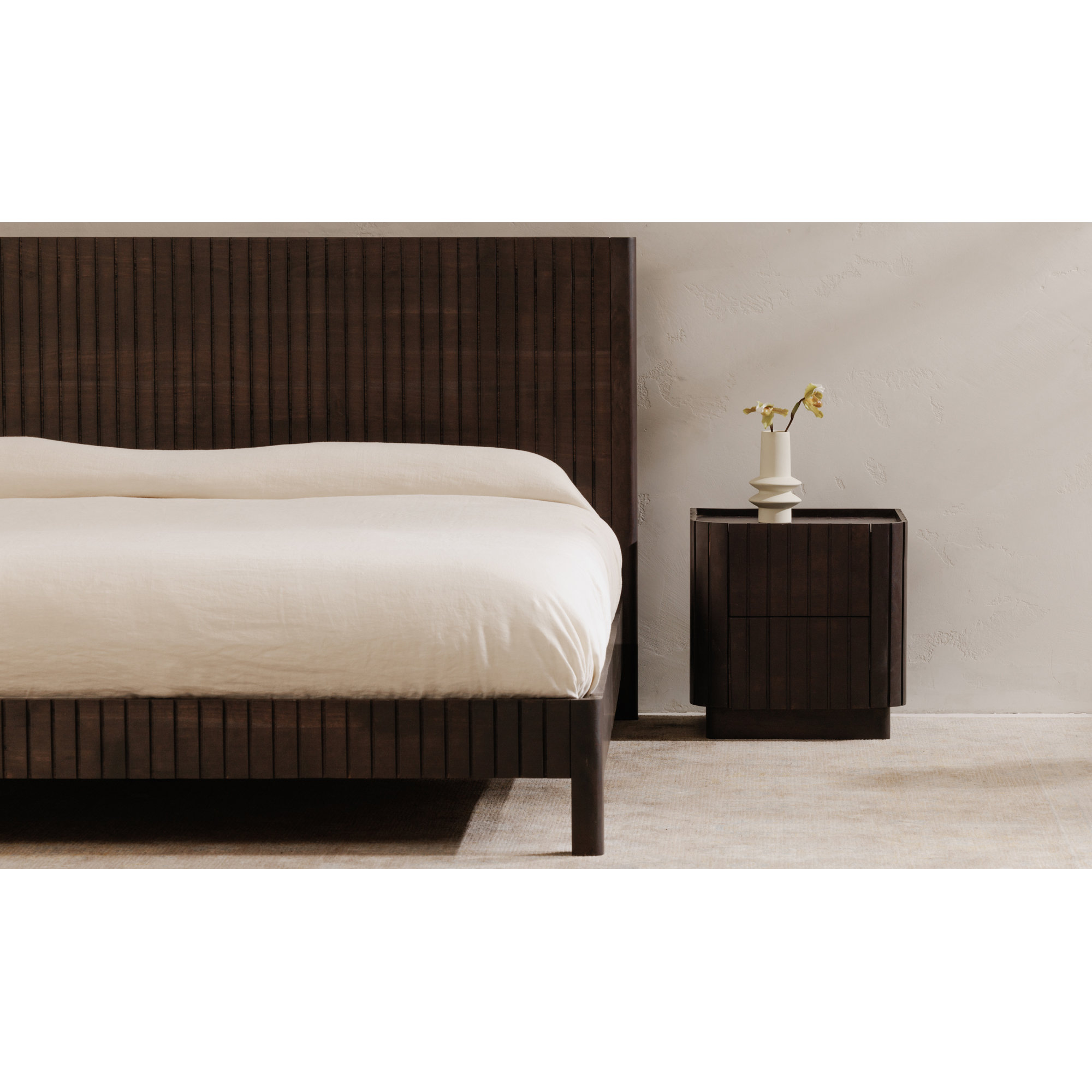 Daley 2 - Drawer Nightstand, Black
