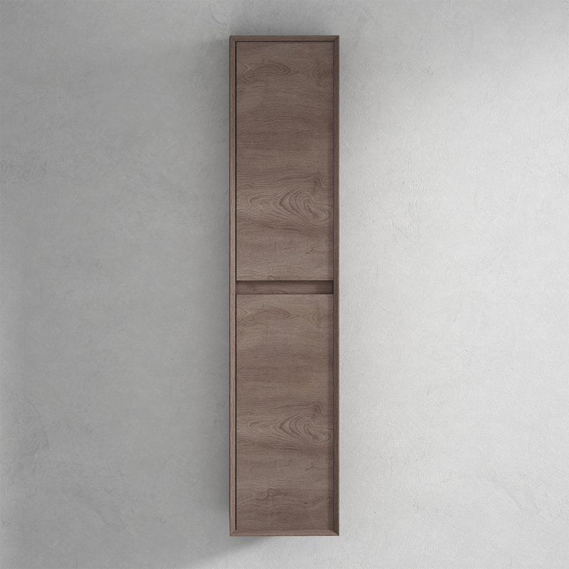 Armoire à linge 14 po Banfield, Chêne rouge