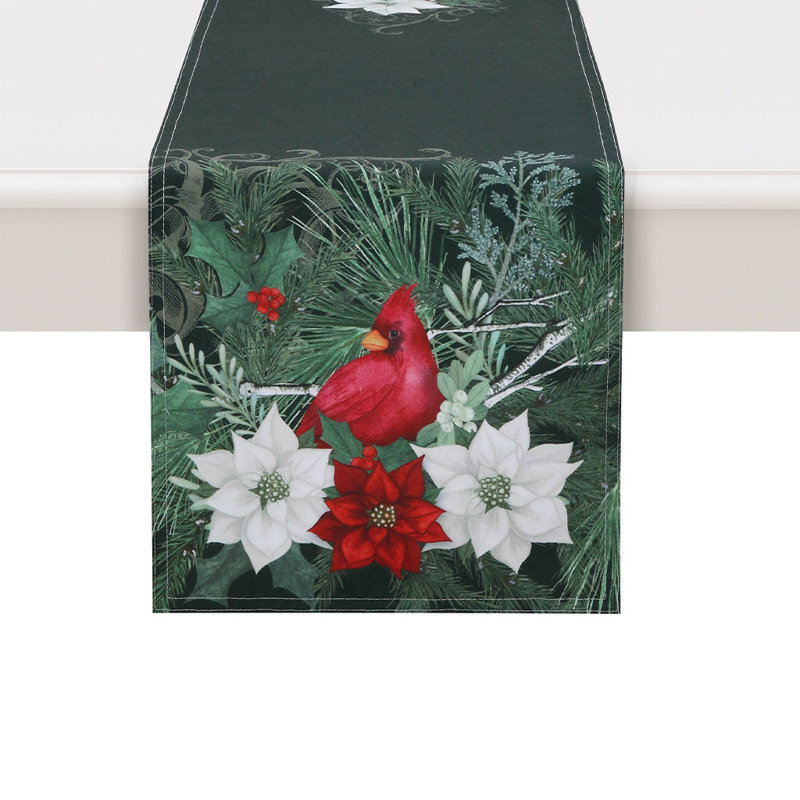 Christmas Elegance Table Runner, 72" L x 13" W