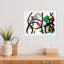 «Colors in the Forest 03» par Little Dean, impression sur bois encadrée-1402045108-1402045114