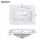 Meuble-lavabo de 30 pouces avec lavabo en céramique, tablette réglable, porte à fermeture en douceur et trois tiroirs à fermeture en douceur-1262726670