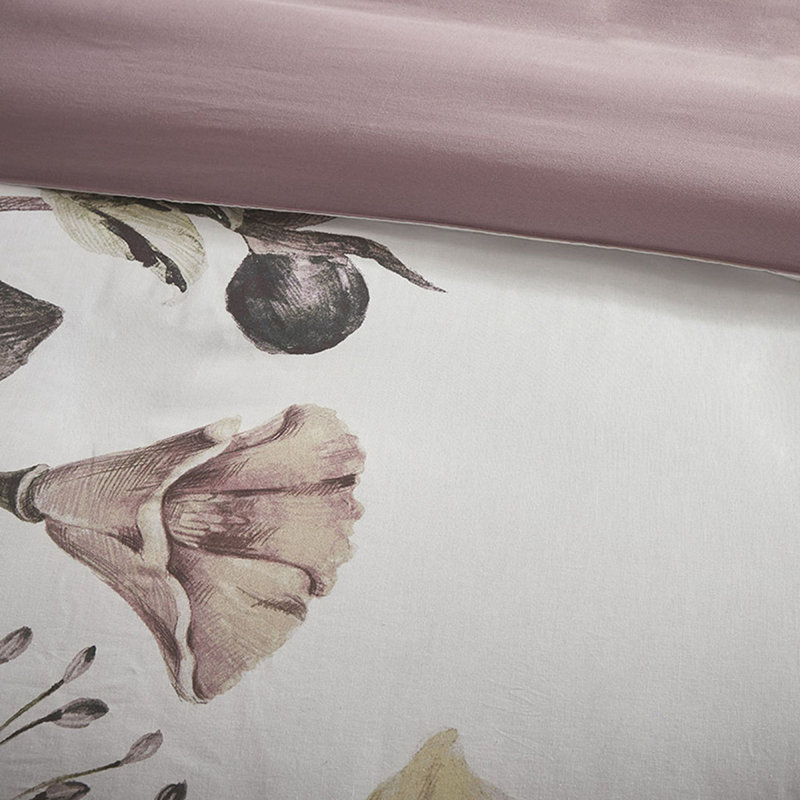 Ensemble de housse de couette en coton pour lit double / grand 3 pièces