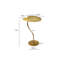 Gold Leaf Aluminium Side Table