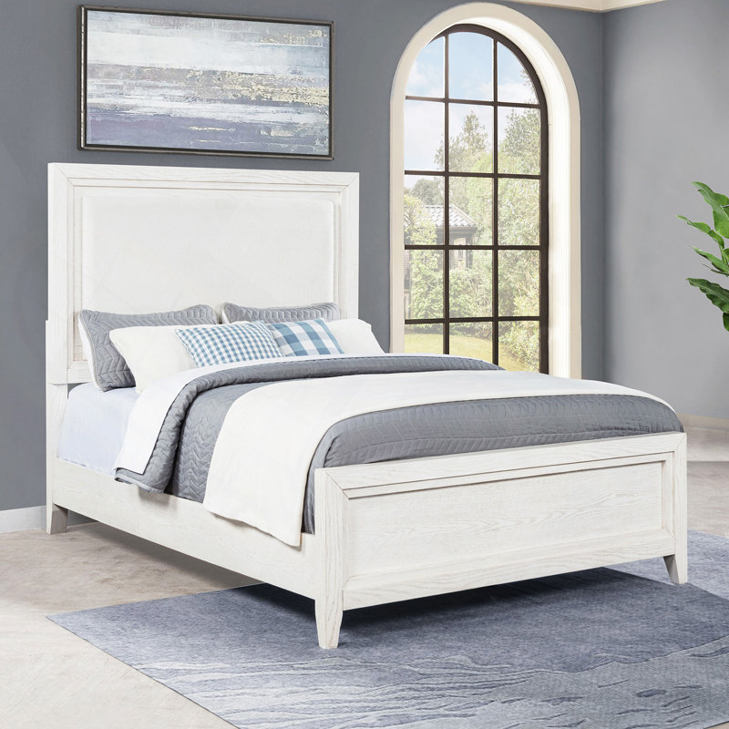 Upholstered Panel Bed